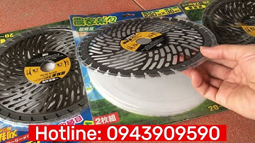 ĐĨA CẮT CỎ HỢP KIM TRÒN NHẬT BẢN HÀNG CHẤT LƯỢNG SỬ DỤNG AN TOÀN