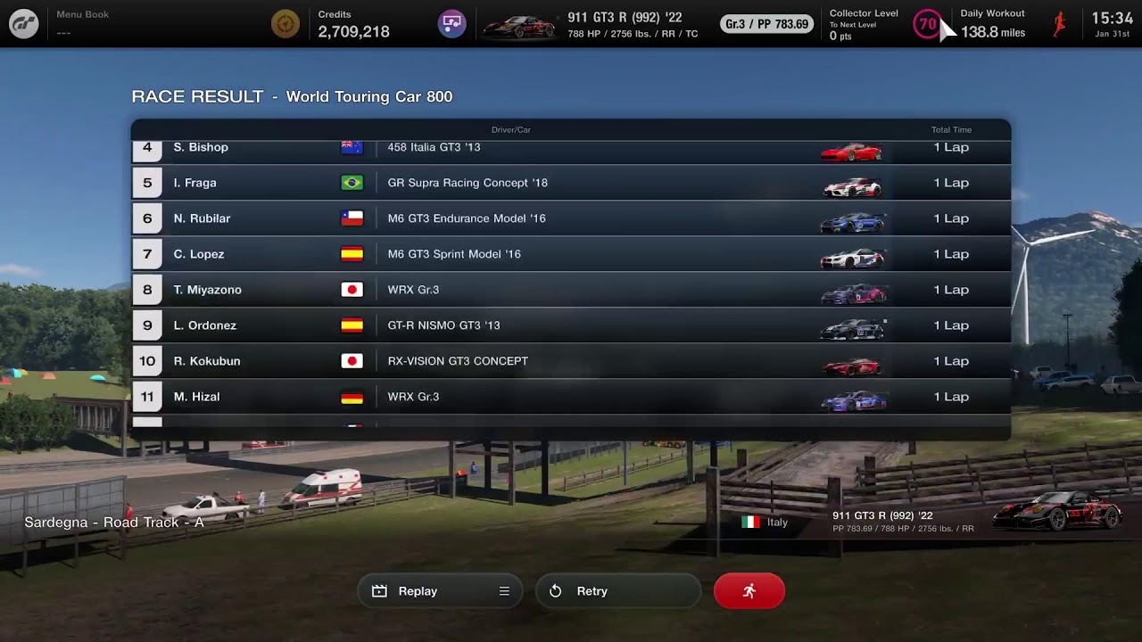 GT7 -DLC Porsche 911 GT3 R (992) 2022 Tune and Handling Setup