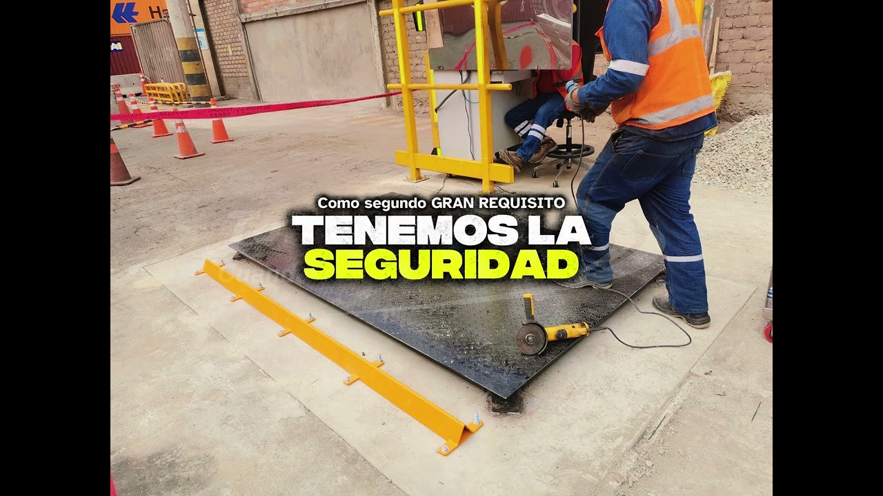 Instalación de Balanza Industrial de Piso — Precisión desde el Inicio