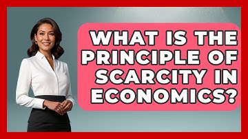 What Is the Principle of Scarcity in Economics? | Learn About Economics