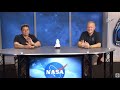 SpaceX Demo-2 crew talks re-entry and sat phone calls post-splashdown