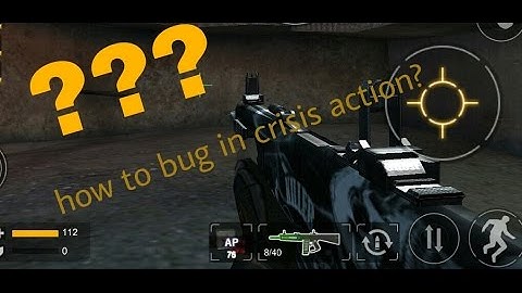Crisis Action | How to bug in pve