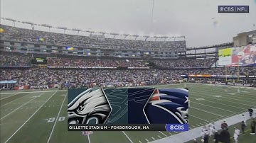NFL on CBS intro | PHI@NE | 9/10/2023