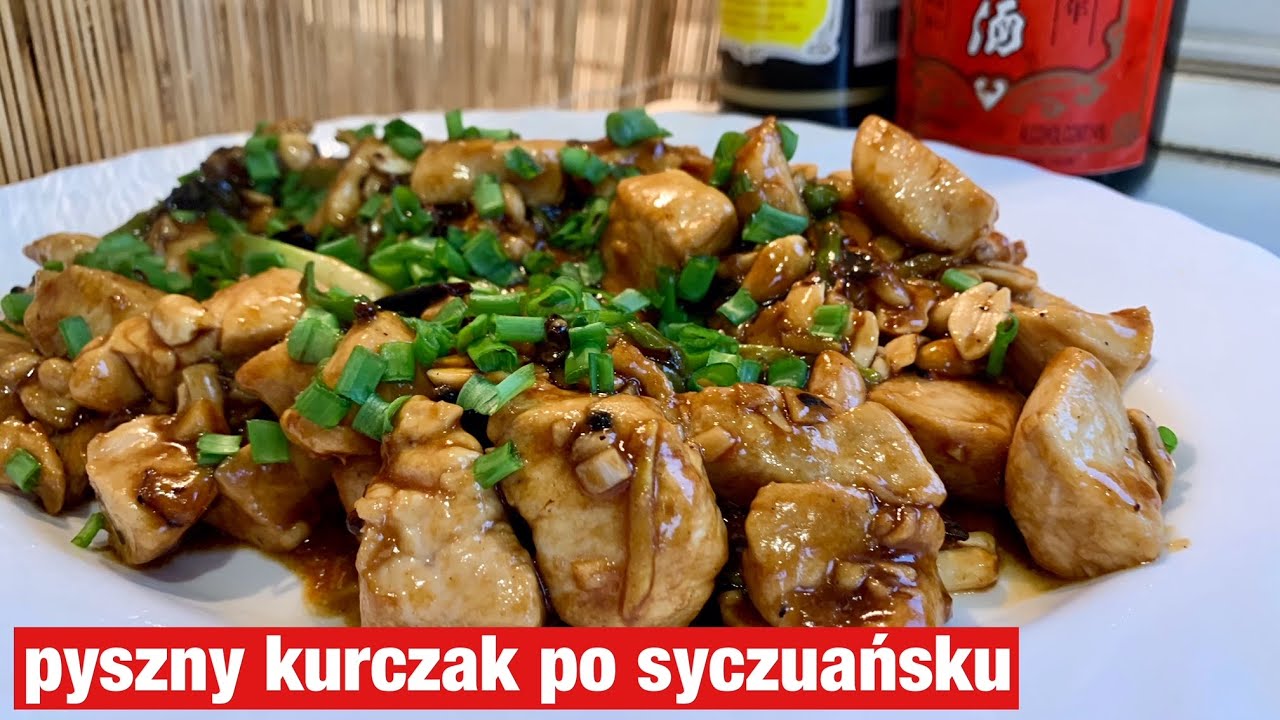 Kuchnia syczuańska 🇨🇳 - Kurczak Kung Pao (Gong Bao Ji Ding)
