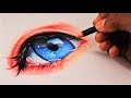 Drawing - A Realistic ANIME Eye (REAL TIME Drawing)