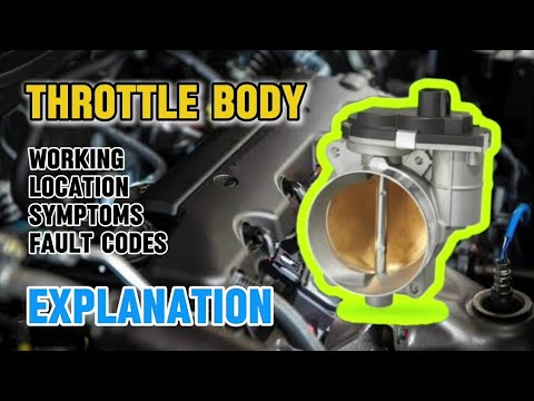 THROTTLE BODY#Working/Location/Symptoms/Fault codes - YouTube