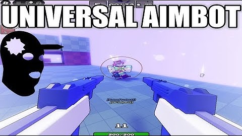 [NEW] UNIVERSAL AIMBOT SCRIPT (any shooting game)