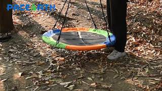 ARACKY | How to securely assemble a PACEARTH 40″ Saucer Tree Swing