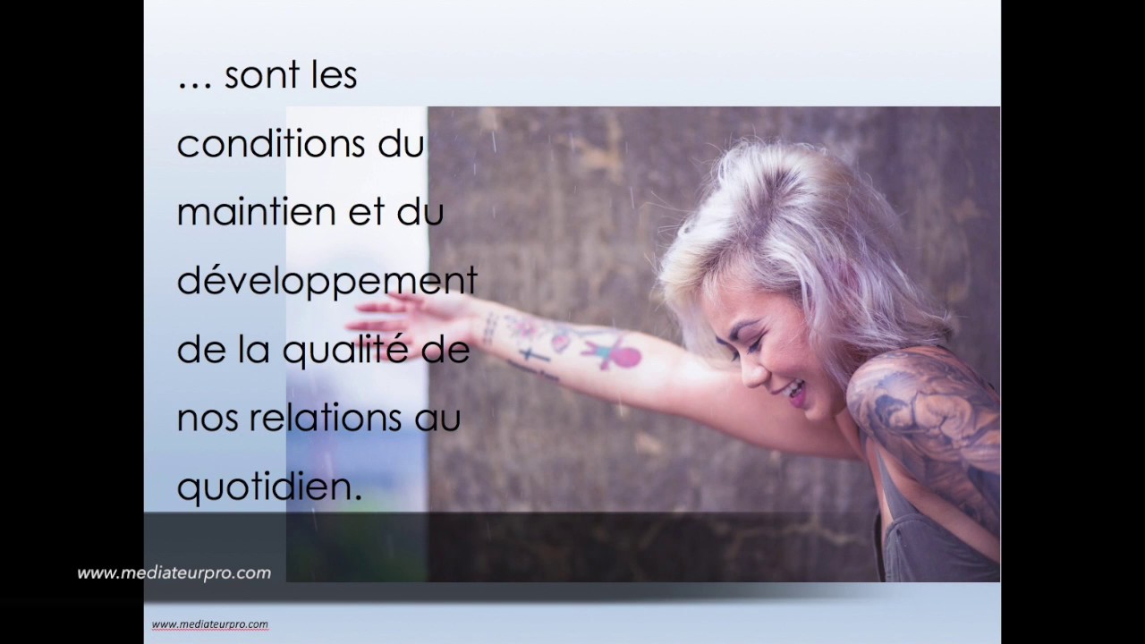 Qualité relationnelle et résolution de conflit : Introduction