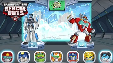 HEATWAVE & QUICKSHADOW against avalanches! | Transformers Rescue Bots: Disaster Dash Hero Run #160