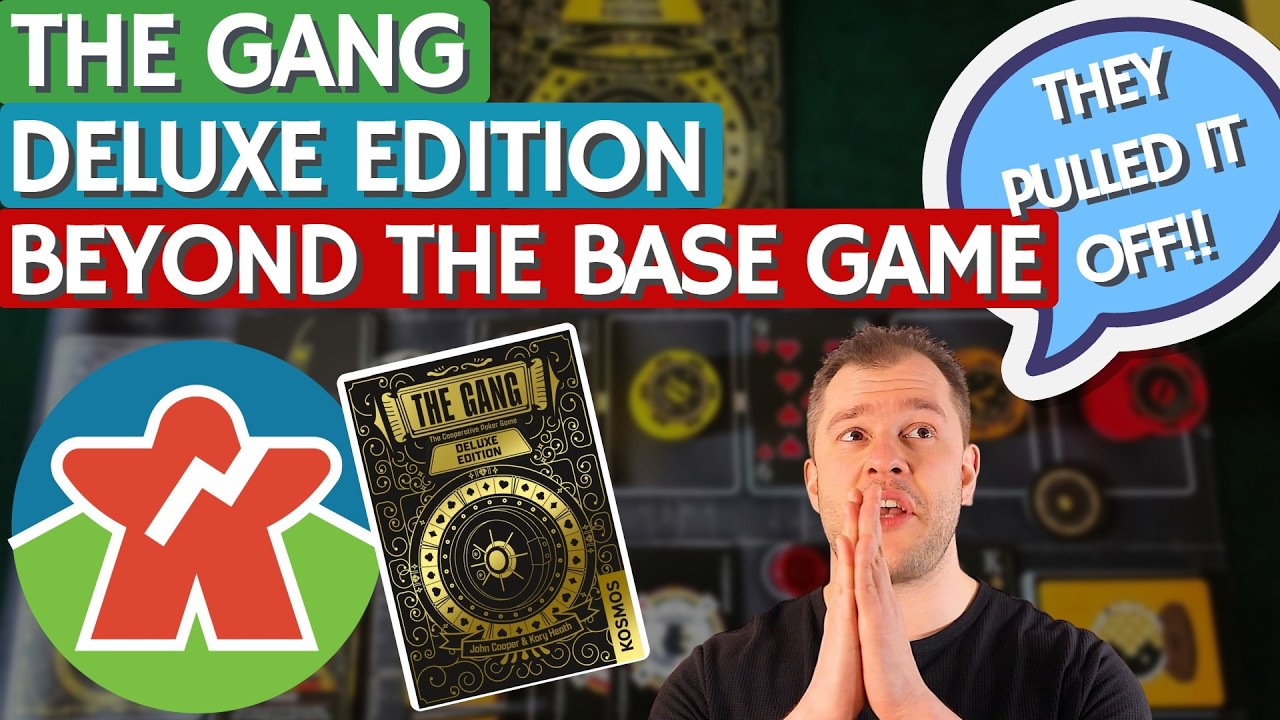 The Gang: Deluxe Edition - Board Game Review - I Can't Believe