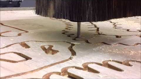 CNC Dynamics 3015 nesting routing