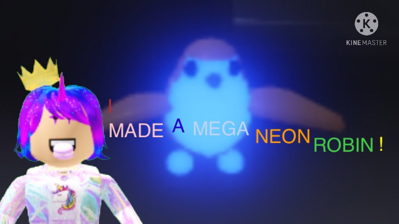 I MADE A MEGA NEON ROBIN! - YouTube