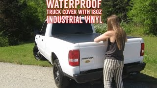 How to Make a Waterproof Cover with Snaps for a Truck using 18oz Industrial Vinyl Fabric