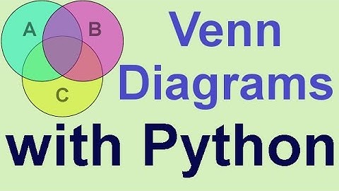 Python Tips & Tricks: Venn Diagrams with Python