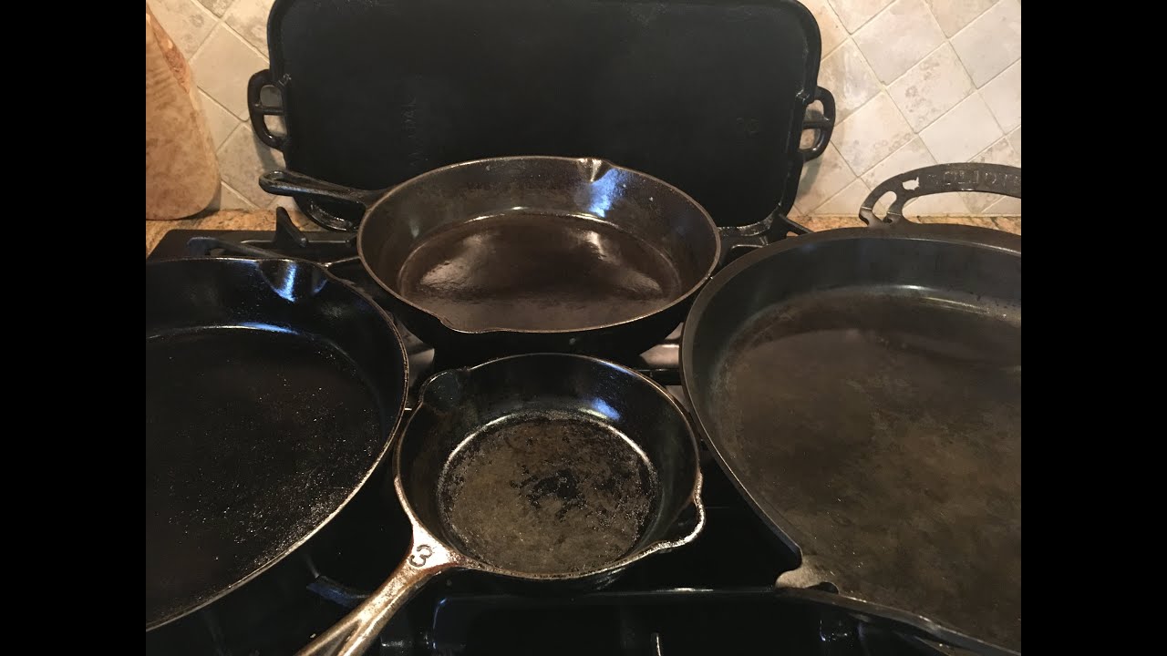 How to Clean Cast Iron Pans YouTube
