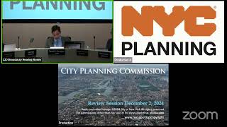 December 2nd, 2024: City Planning Commission Review Session