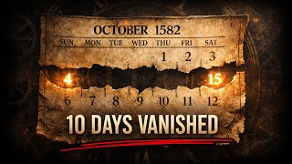 The Month That Lost 10 Days | What Really Happened in October 1582 | FacXJunction