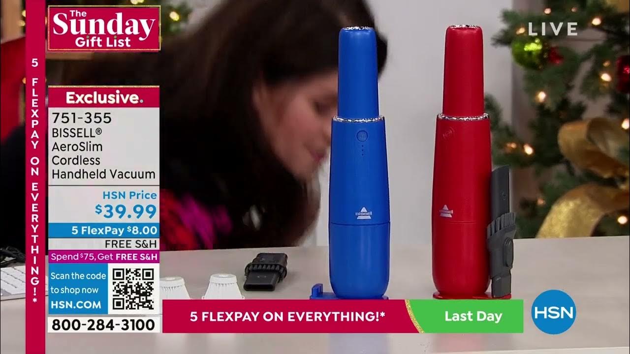 BISSELL AeroSlim Cordless Handheld Vacuum YouTube