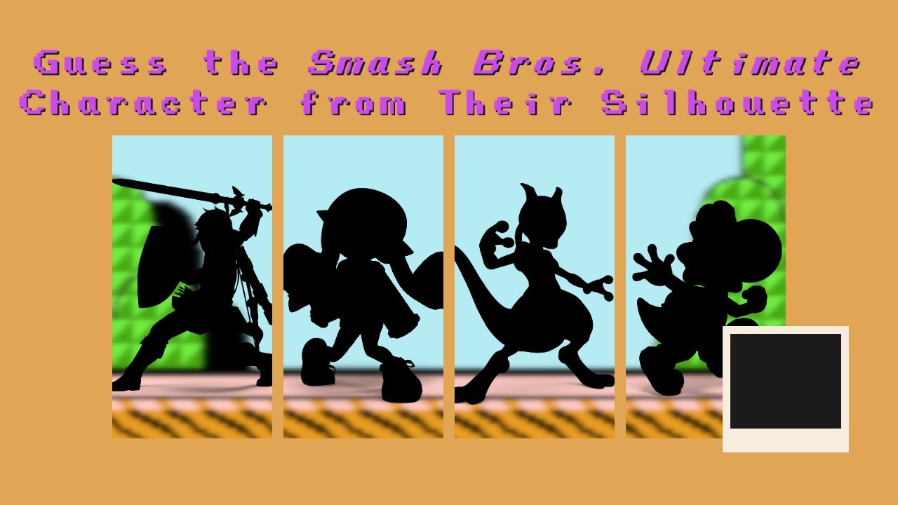 Guess the Smash Bros. Ultimate Character from Their Silhouette [21