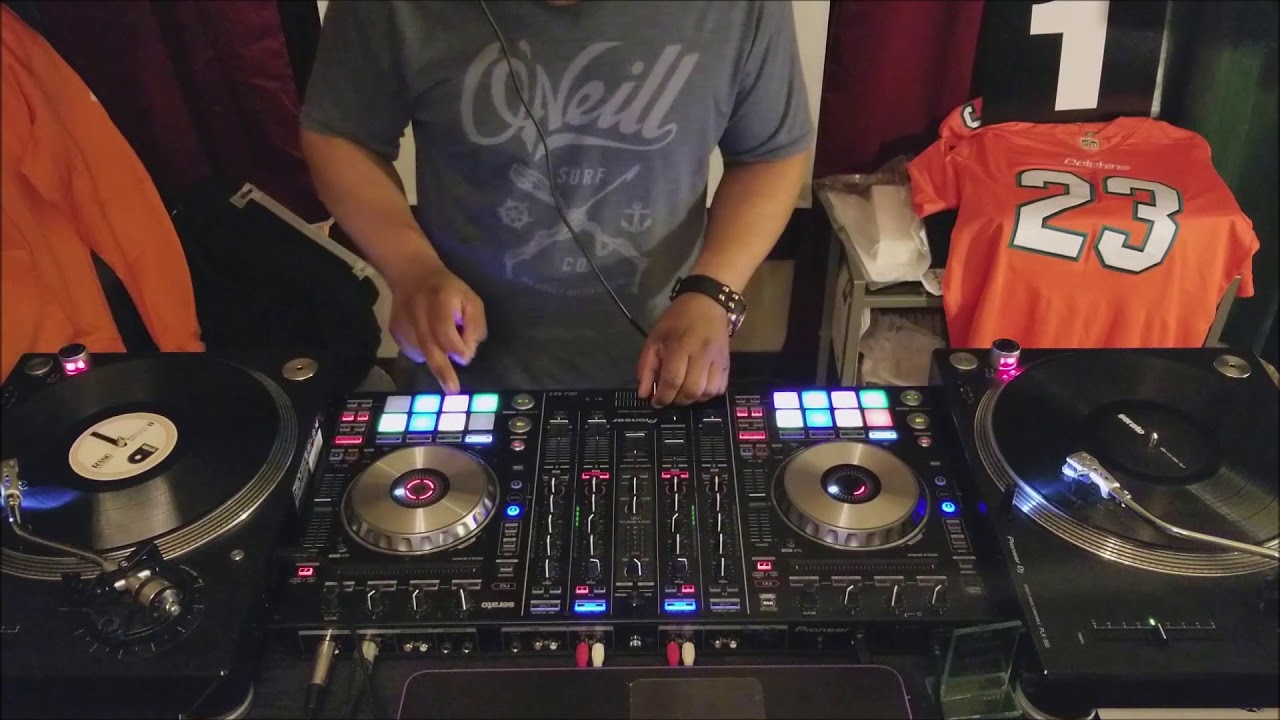 Pioneer plx 500 mini mix - YouTube