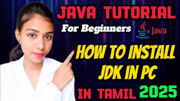 How to Install Java JDK and Setup Java in PC | Run Java Code in Visual Studio Code in Tamil 2025 #1