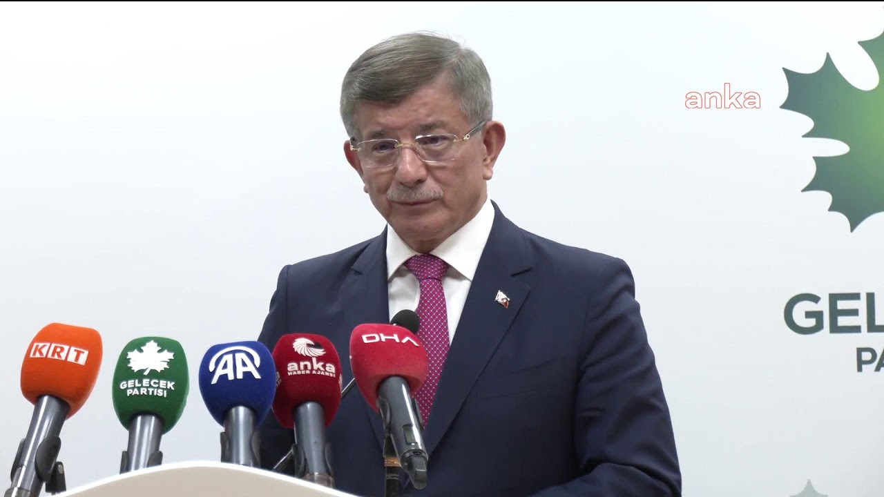 #canlı | Ümit Özdağ ve Ahmet Davutoğlu, açıklama yapıyor