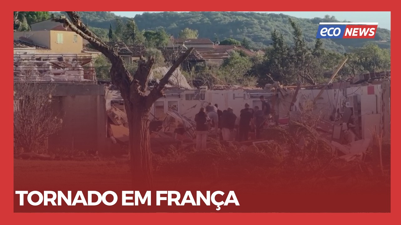 TORNADO EM FRANÇA #EcoNews