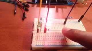 Arduino Project 5:  LED Control With Debouncing