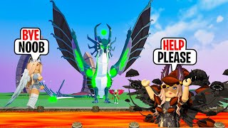 Last To Survive Wins Legendary Volkumos! - ROBLOX Dragon Adventures screenshot 2