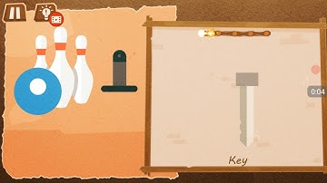 Chigiri paper novice level 11 walkthrough - key