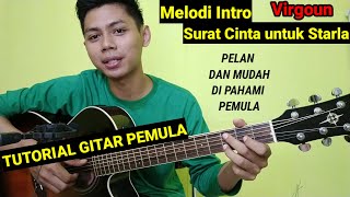tutorial Melodi Surat Cinta Untuk Starla  Virgoun  Belajar Pelan Pelan Pemula Langsung Bisa