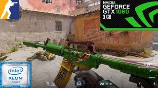 Gtx 1060 3 gb + Xeon 2640 v3  I Counter-Strike 2 FPS TEST