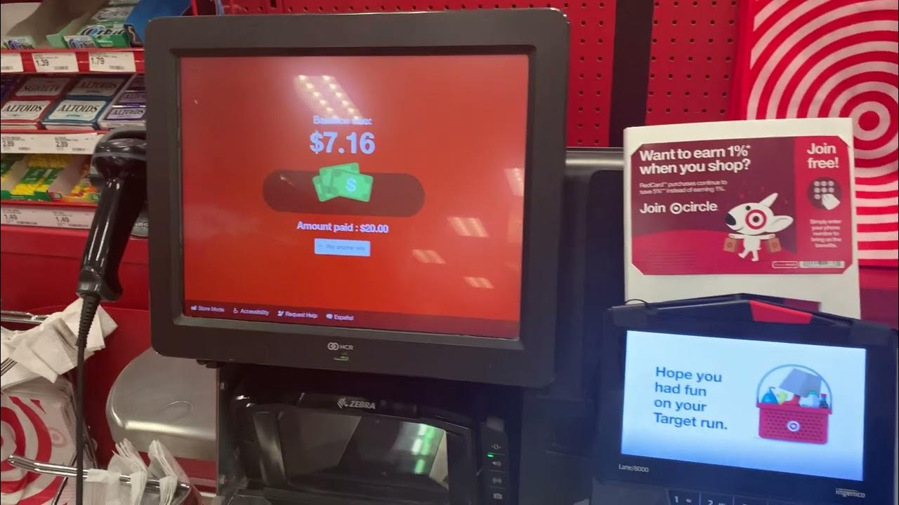 Target self checkout YouTube