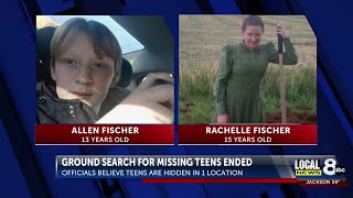 Multi-state ground search called off for Idaho teens feared abducted by FLDS Church