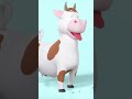 🐮 Was macht die Kuh?? | Lernvideos für Kinder | HeyKids #shorts