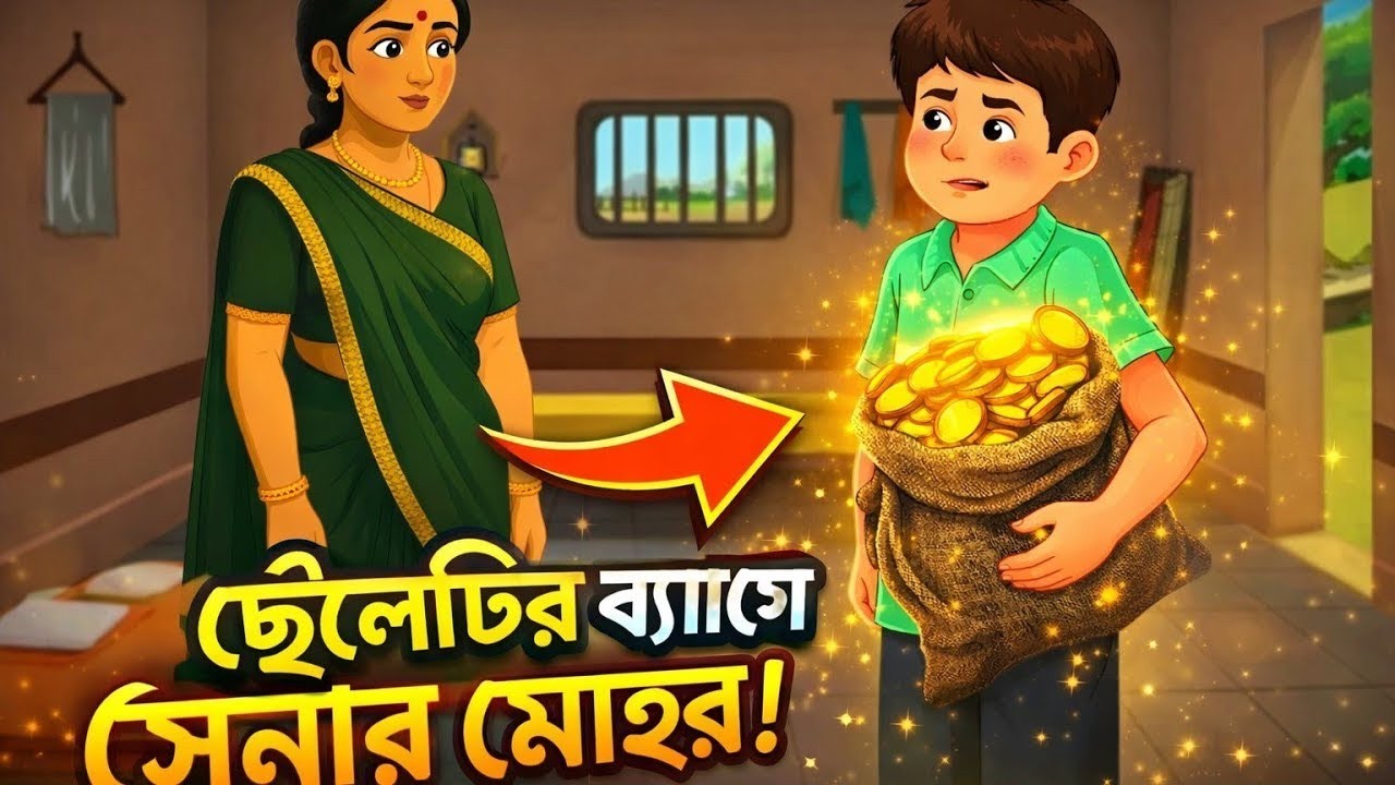 গরীবের বাড়িতে রাজ অথিতি | 2d Bengali Animation Video | Indian Cartoon Bengali Guest