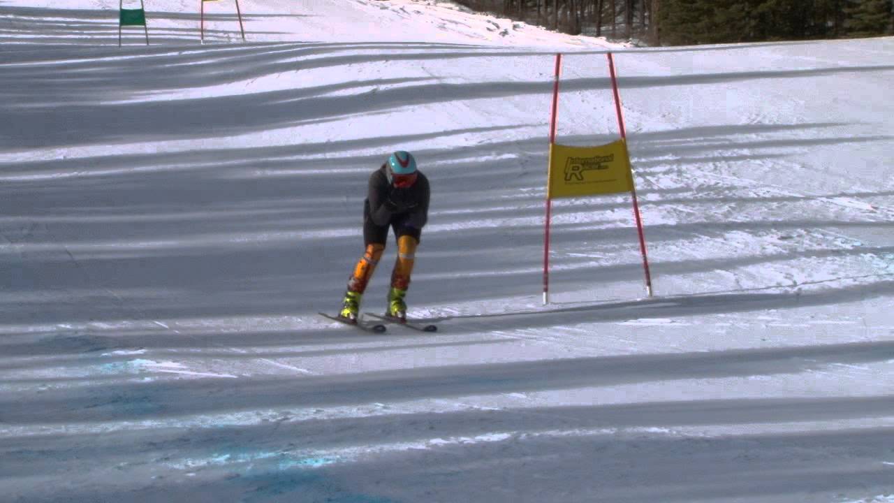 IR Alpine Ski Racing Jumps Training for SuperG YouTube