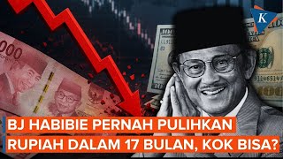 BJ Habibie Pernah "Jinakkan" Dollar dari Rp 17.000 ke Rp 6.500, Mungkinkah Terulang?