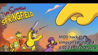 MOD hack the simpson springfield 4.10.2 [FREE DONUTS] 21/08/2014