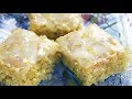 One Bowl Lemon Brownies - Super Easy Recipe