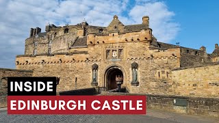 Inside EDINBURGH CASTLE  Is It Worth The Money?  Scotland Walking Tour | 4K | 60FPS