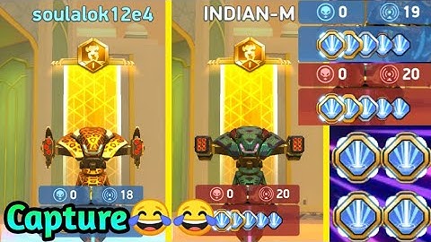 Capture Control Point, How Many You Can Capture 😂😂😂,Mech Arena Robot Showdown