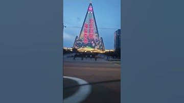 Ryugyong Hotel in Pyongyang, North Korea 🇰🇵
