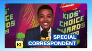 Devin Trey Campbell ET Kid Correspondent Content