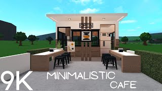 9K Minimalistic Cafe | No Gamepass | Bloxburg Build