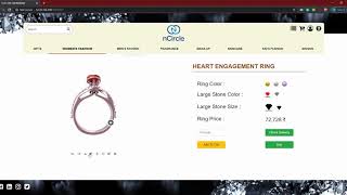 3D Jewellery Configurator