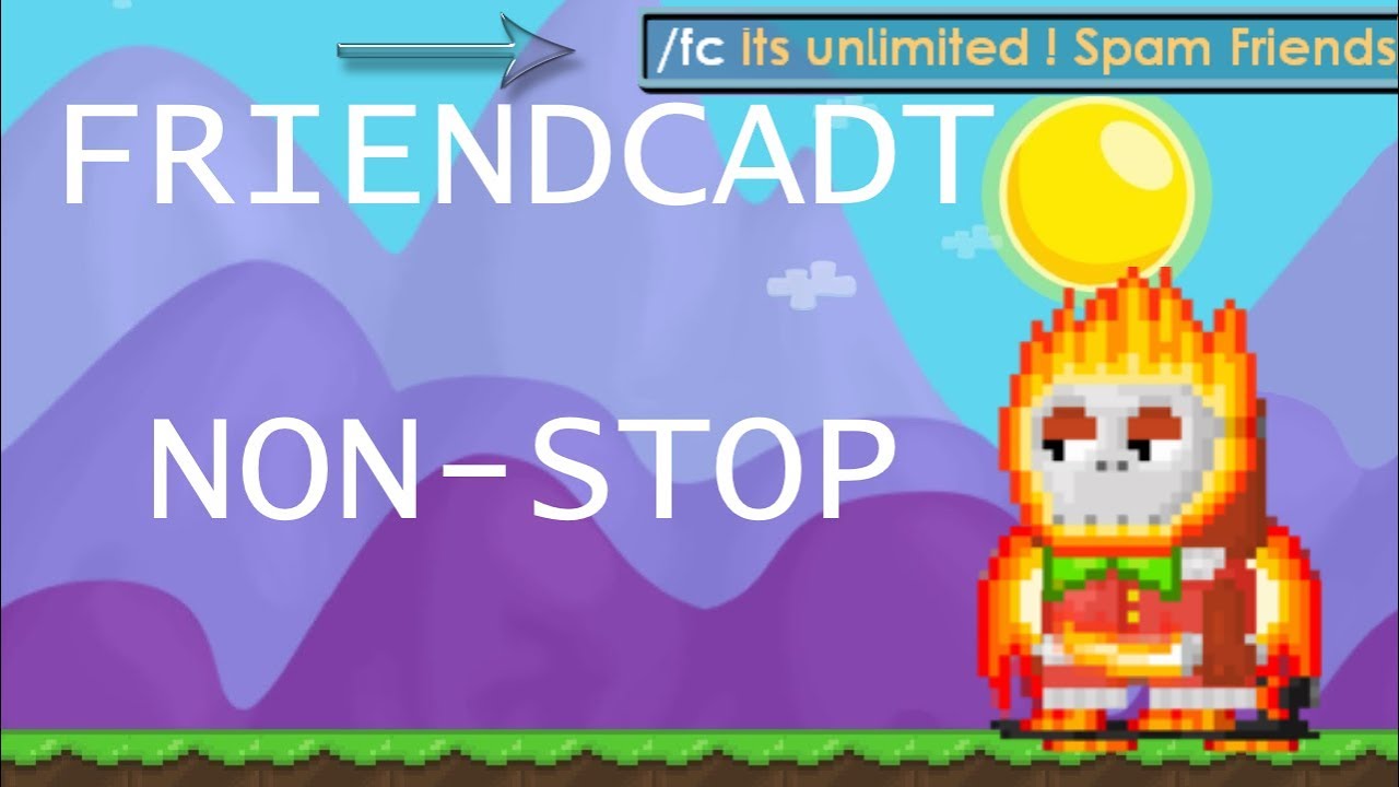 GrowTopia - HOW TO GET UNLIMITED FRIENDCASTS (GIVEAWAY WINNER)