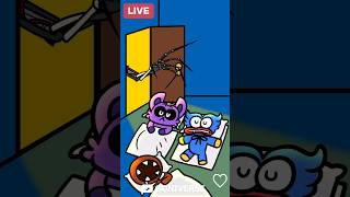 Which one is not sleeping? | POPPY PLAYTIME ANIMATION #catnap #figure #huggywuggy #smilingcritters