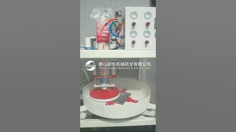Fully automatic polishing machine for tile samples 300x300mm